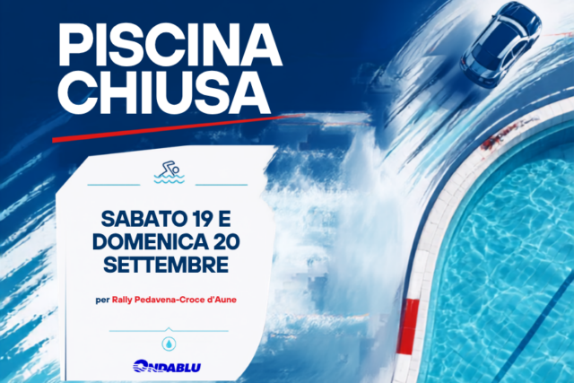 Chiusura Piscina di Pedavena